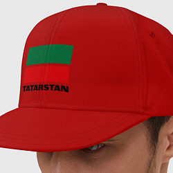 Кепка-снепбек Флаг Татарстана, цвет: красный
