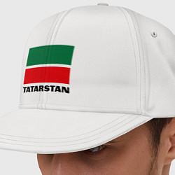 Кепка-снепбек Флаг Татарстана, цвет: белый