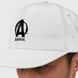Кепка-снепбек Animal Logo, цвет: белый