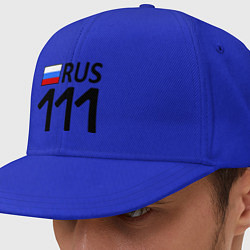 Кепка-снепбек RUS 111, цвет: синий