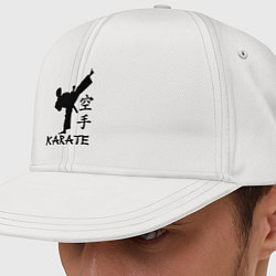 Кепка-снепбек Karate craftsmanship, цвет: белый