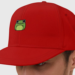 Кепка-снепбек Frog Lucky, цвет: красный