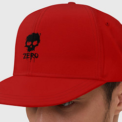 Кепка-снепбек Zero skull, цвет: красный