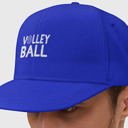 Кепка-снепбек Спорт Волейбол, цвет: синий