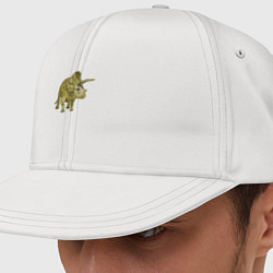 Кепка-снепбек Динозавр Dino, цвет: белый