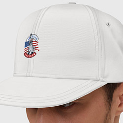 Кепка-снепбек American freedom, цвет: белый