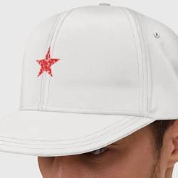 Кепка-снепбек Star USSR, цвет: белый