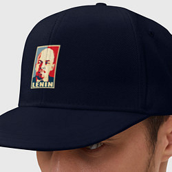 Кепка-снепбек Lenin, цвет: тёмно-синий
