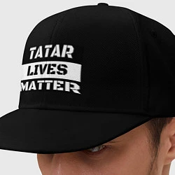 Кепка-снепбек Tatar lives matter, цвет: черный
