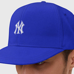 Кепка-снепбек New York yankees - baseball logo, цвет: синий