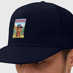 Кепка-снепбек Boston red sox baseball team - bear cub, цвет: тёмно-синий