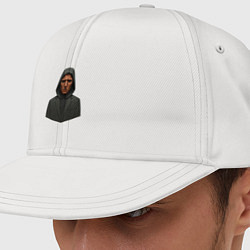 Кепка-снепбек Ведущий в маске, цвет: белый