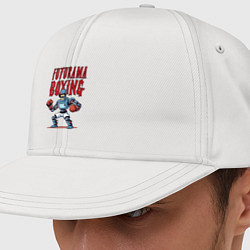 Кепка-снепбек Bender bending robot - Futurama boxing, цвет: белый