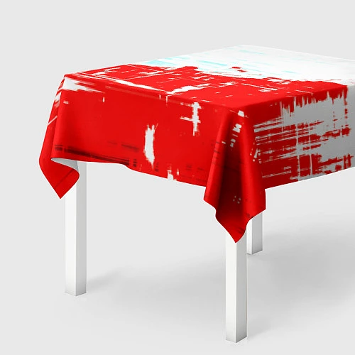 Скатерть для стола Потертая краска / 3D-принт – фото 2