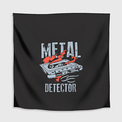 Скатерть для стола Metal Detector, цвет: 3D-принт