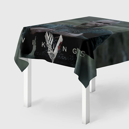 Скатерть для стола Vikings: Ragnarr Lodbrok / 3D-принт – фото 2