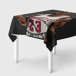 Скатерть для стола Bulls 23: Jordan, цвет: 3D-принт — фото 2