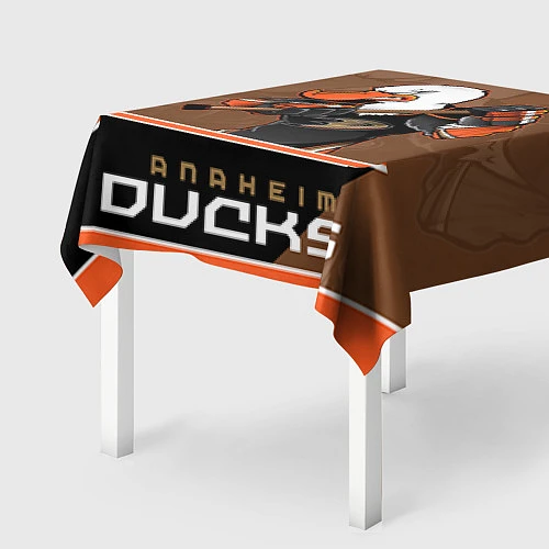 Скатерть для стола Anaheim Ducks / 3D-принт – фото 2