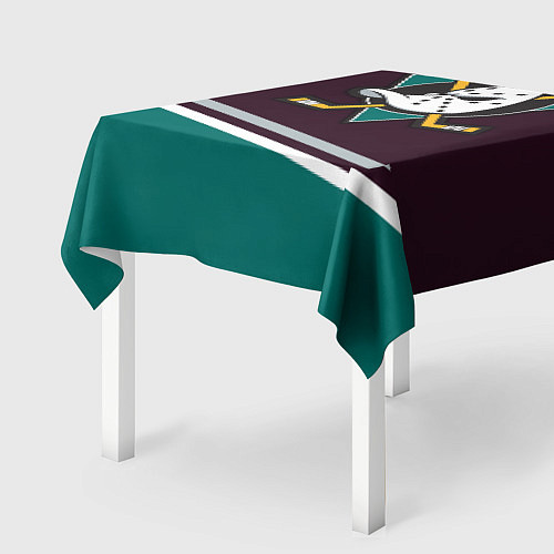 Скатерть для стола Anaheim Ducks / 3D-принт – фото 2