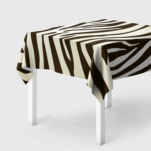 Скатерть для стола Шкура зебры / 3D-принт – фото 2