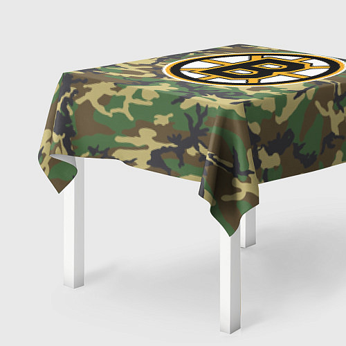 Скатерть для стола Bruins Camouflage / 3D-принт – фото 2