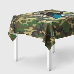 Скатерть для стола Sharks Camouflage, цвет: 3D-принт — фото 2