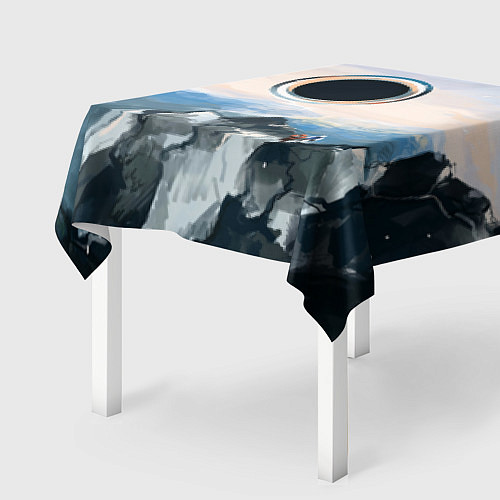 Скатерть для стола Черная дыра / 3D-принт – фото 2