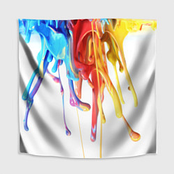 Скатерть для стола Краска, цвет: 3D-принт