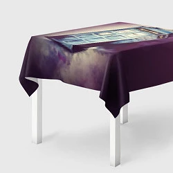 Скатерть для стола Перемещение во времени, цвет: 3D-принт — фото 2