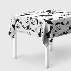 Скатерть для стола Undertale Annoying dog, цвет: 3D-принт — фото 2