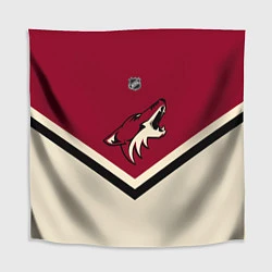Скатерть для стола NHL: Arizona Coyotes, цвет: 3D-принт