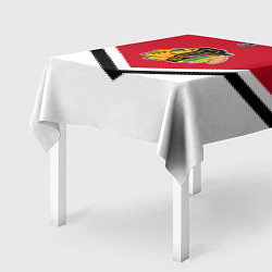 Скатерть для стола NHL: Chicago Blackhawks, цвет: 3D-принт — фото 2
