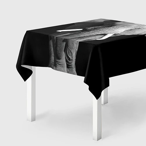 Скатерть для стола Старый слон / 3D-принт – фото 2