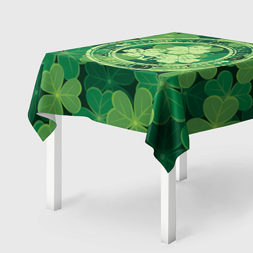 Скатерть для стола Ireland, Happy St. Patricks Day / 3D-принт – фото 2