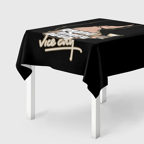 Скатерть для стола GTA Vice City / 3D-принт – фото 2