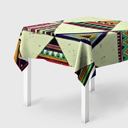 Скатерть для стола Индейские мотивы, цвет: 3D-принт — фото 2
