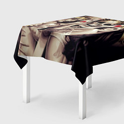 Скатерть для стола Poker Skull, цвет: 3D-принт — фото 2