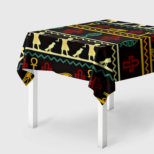 Скатерть для стола Египетский узор / 3D-принт – фото 2