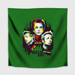 Скатерть для стола Green Day: Trio, цвет: 3D-принт