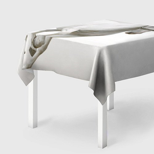 Скатерть для стола Белый конь / 3D-принт – фото 2
