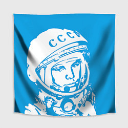 Скатерть для стола Гагарин: CCCP, цвет: 3D-принт