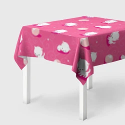 Скатерть для стола Маленькие котята, цвет: 3D-принт — фото 2