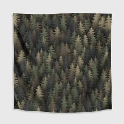 Скатерть для стола Лесной камуфляж, цвет: 3D-принт