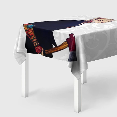 Скатерть для стола Сфинкс с топором / 3D-принт – фото 2