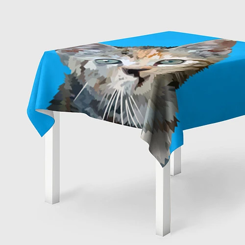 Скатерть для стола Котик / 3D-принт – фото 2