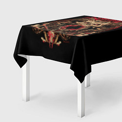 Скатерть для стола Dethklok: Demon witch, цвет: 3D-принт — фото 2