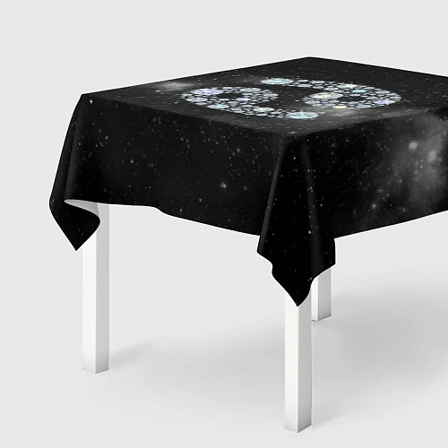 Скатерть для стола Космический Рак / 3D-принт – фото 2