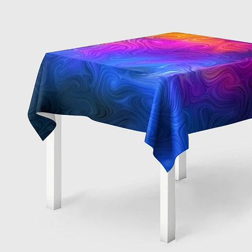 Скатерть для стола Узор цвета / 3D-принт – фото 2