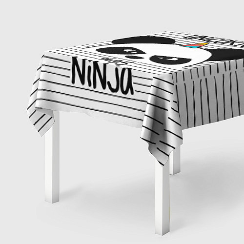 Скатерть для стола 5% Unicorn – 95% Ninja / 3D-принт – фото 2