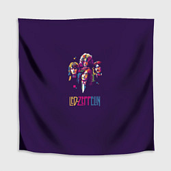 Скатерть для стола Led Zeppelin Color, цвет: 3D-принт